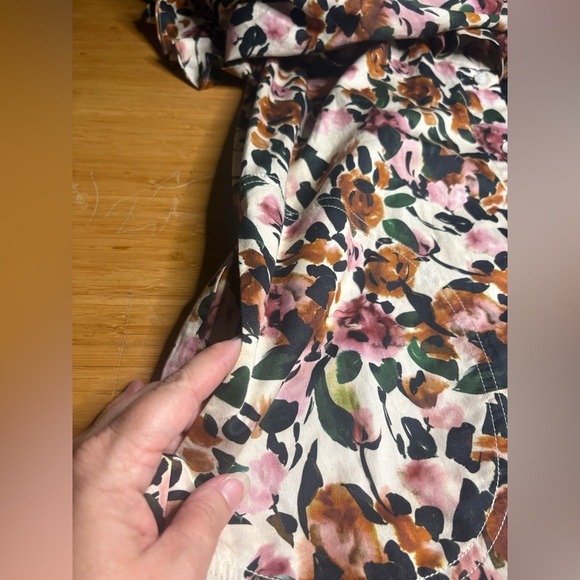 EUC Something Navy- Floral Dress. Size XS - Picture 10 of 10